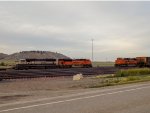 BNSF 9197, BNSF 9166, and BNSF 9628